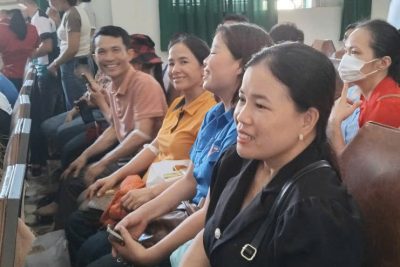 Phong trào hiến máu tình nguyện của các thầy cô giáo trường THCS Trần Hưng Đạo